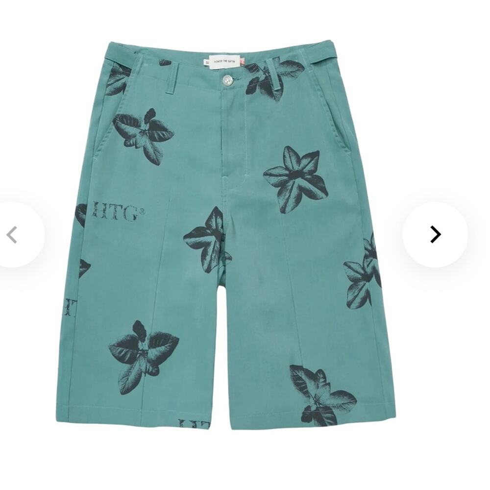 *NWOT Men’s Honor The Gift Tobacco Short (Teal) – Sz 32